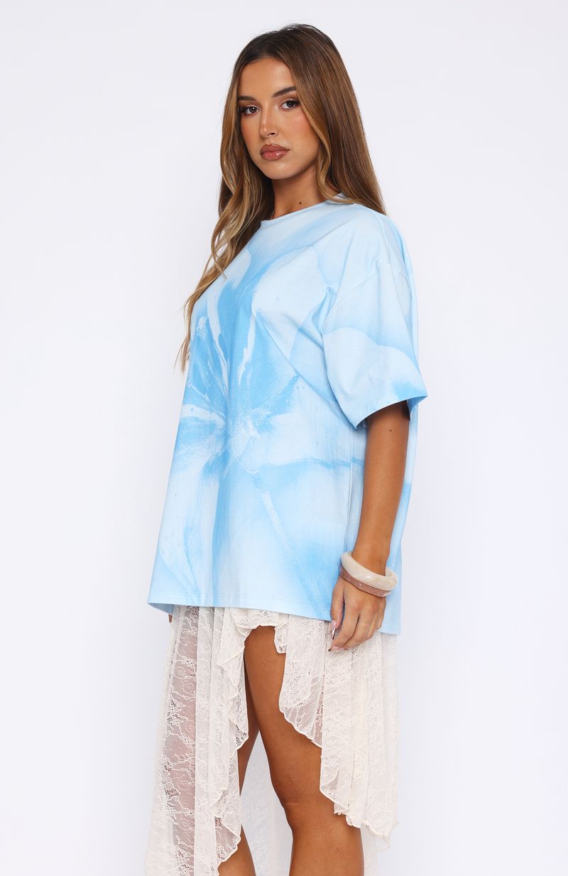 Most Loved Oversized Tee Blue