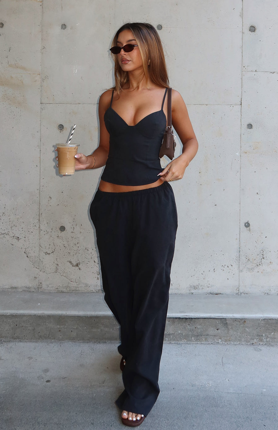 Take A Stance Pants Black