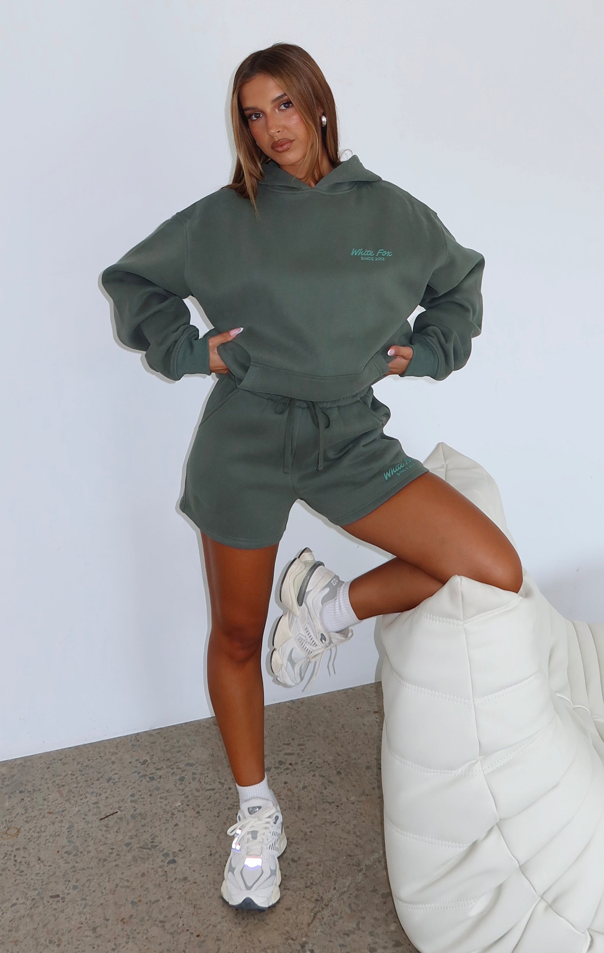 Leisure Edition Lounge Shorts Dark Green