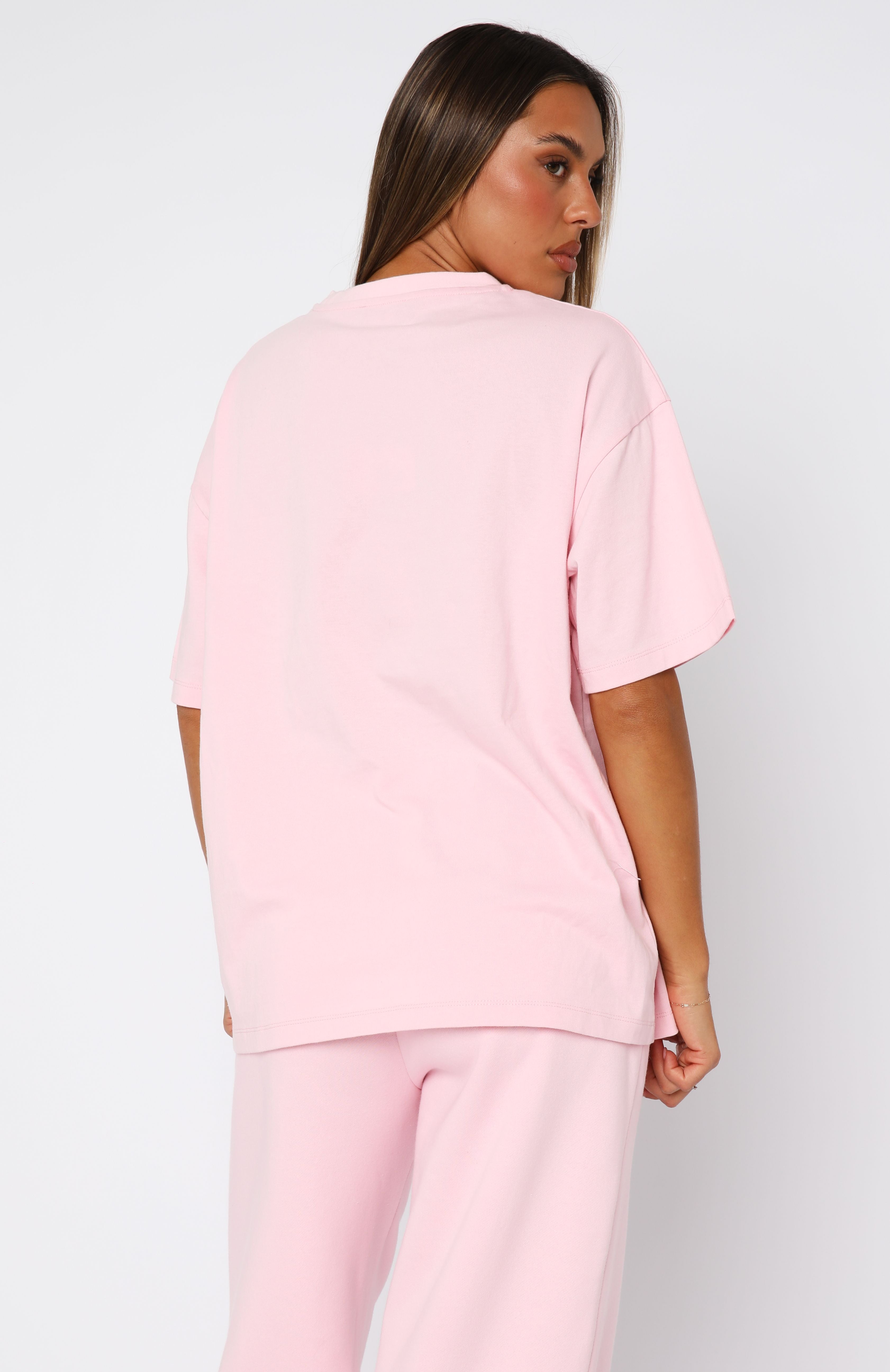 From The Archives Charli Oversized Tee Pink