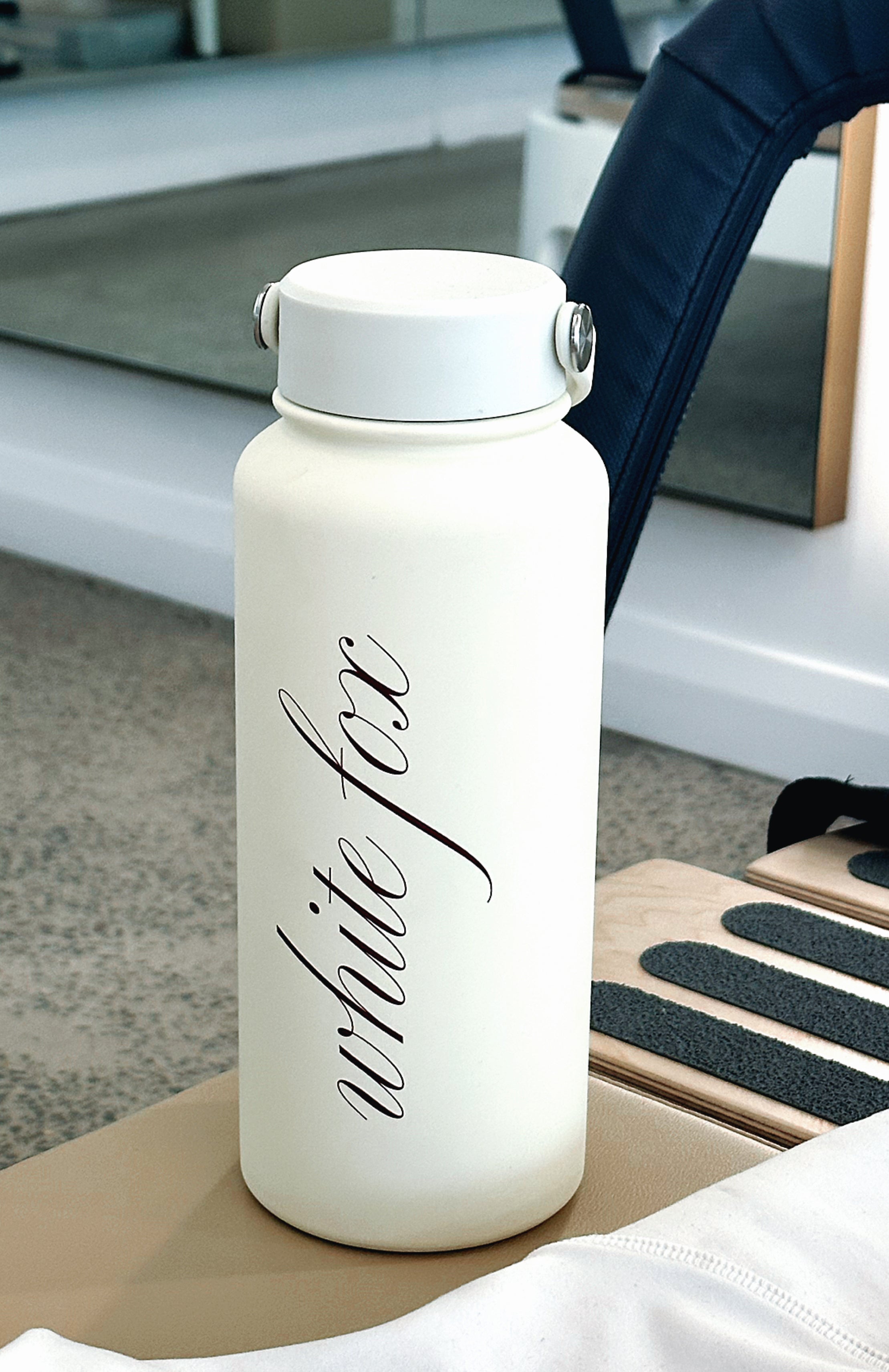 Work Out Drink Bottle 1L Cream