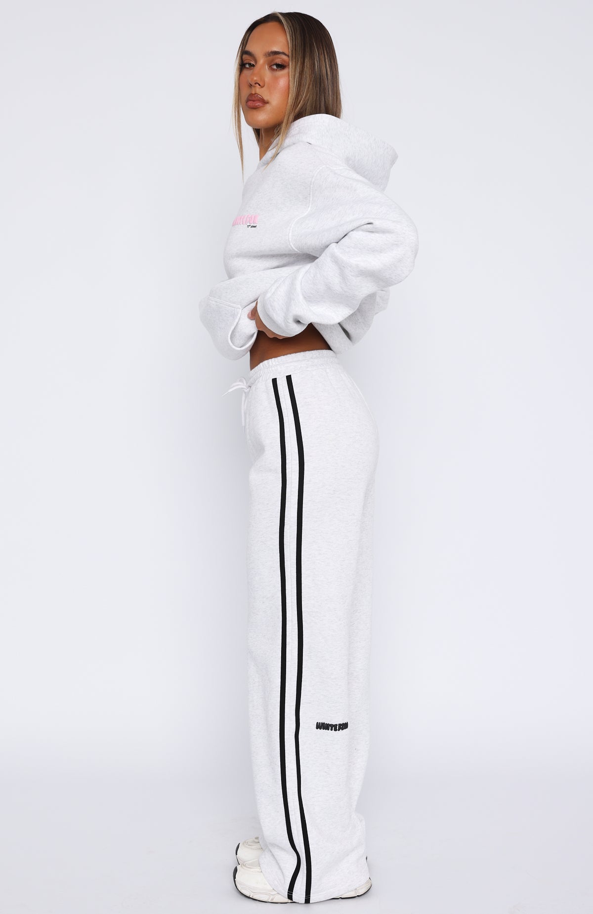 11th Street Out & About Wide Leg Sweatpants Glaze