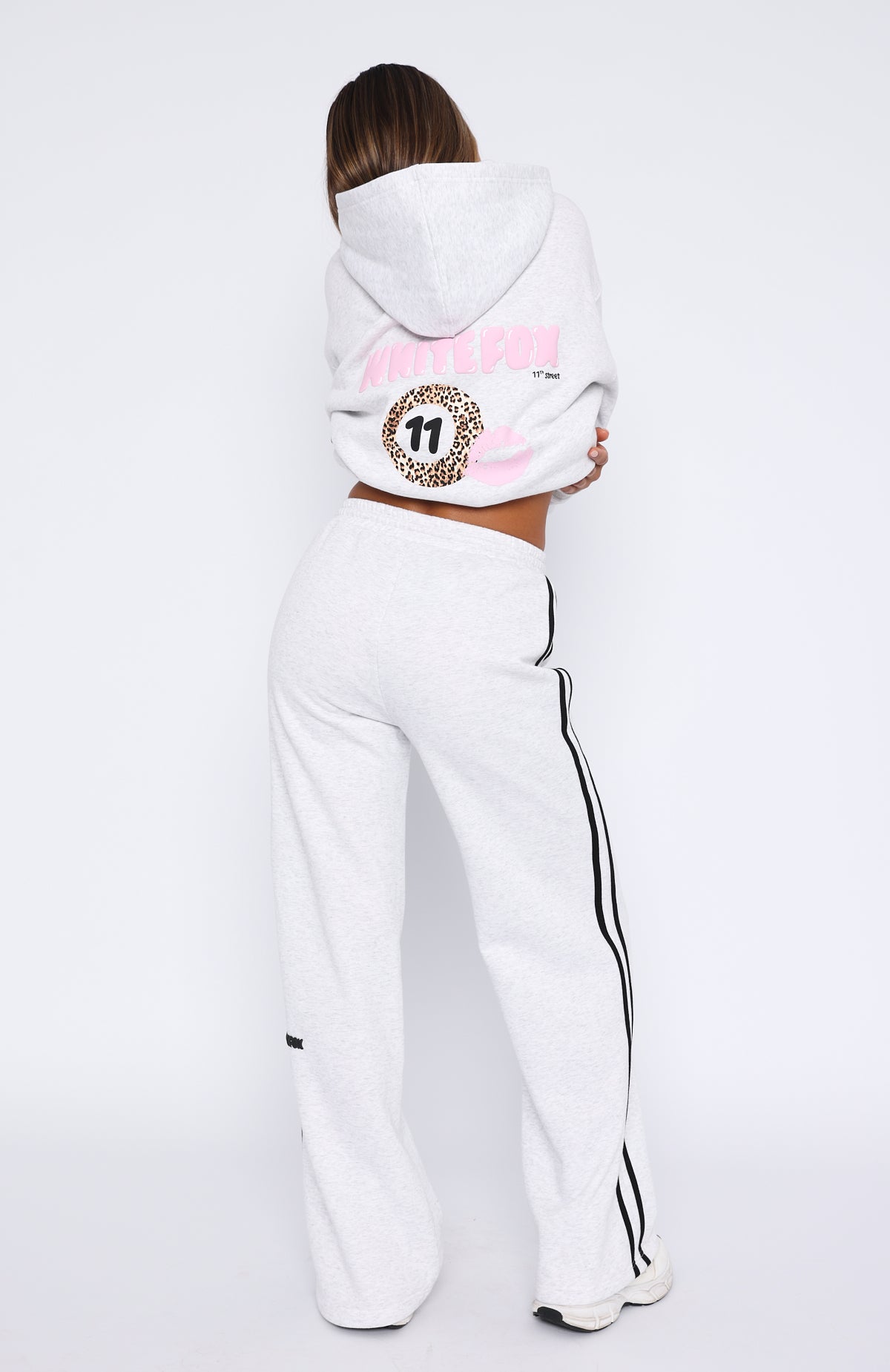 11th Street Out & About Wide Leg Sweatpants Glaze