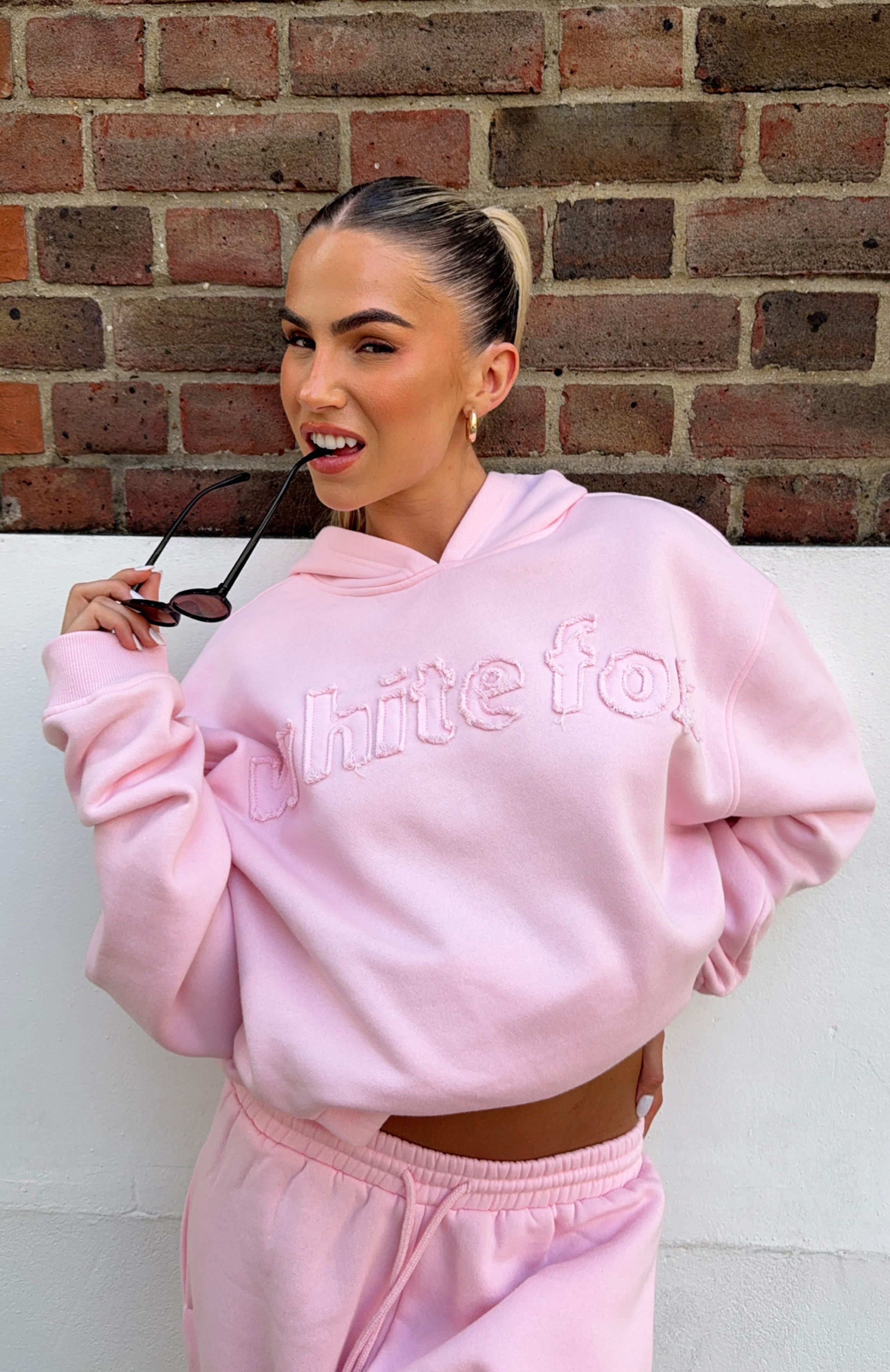 From The Archives Lexi Oversized Hoodie Pink