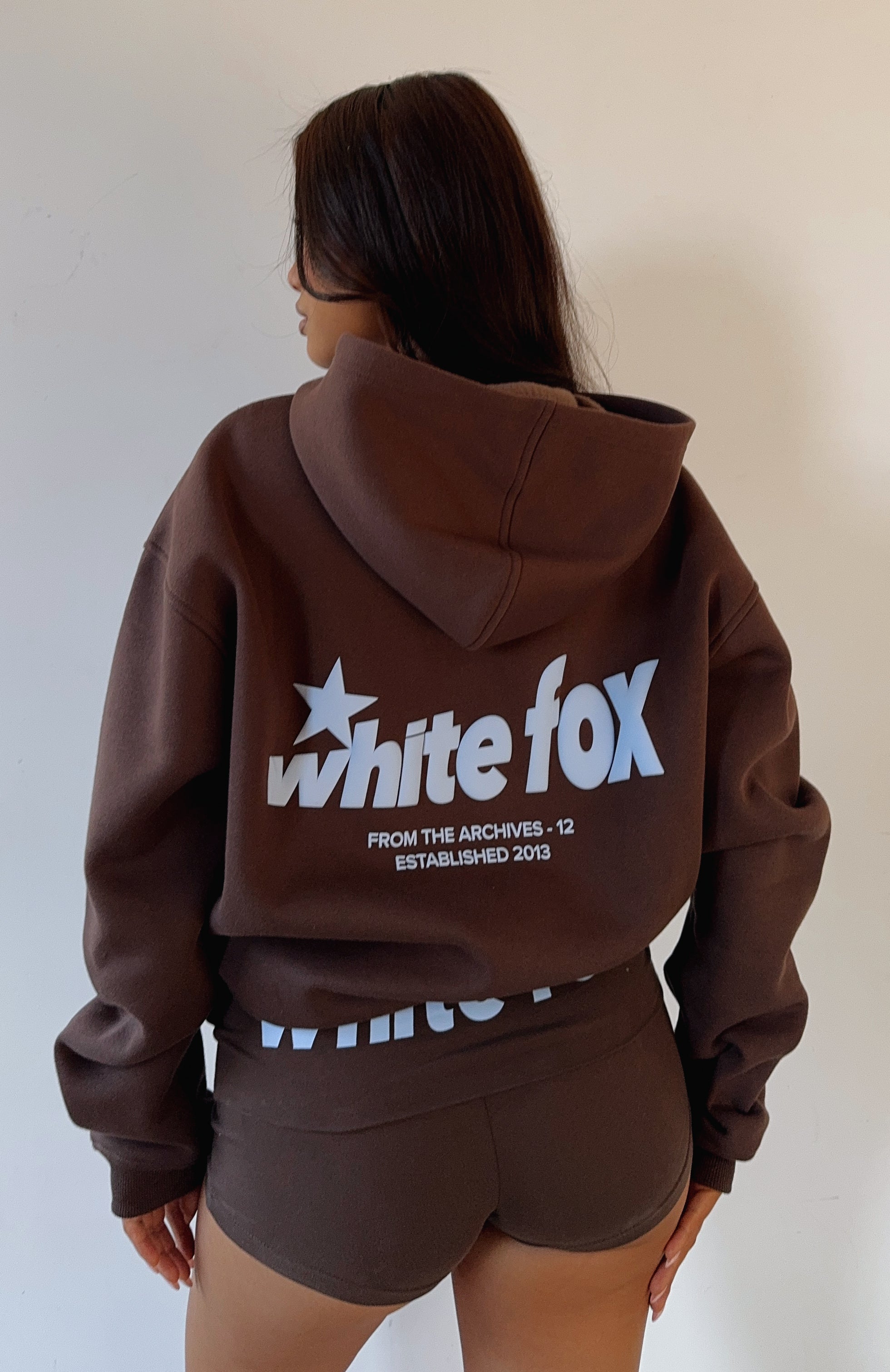 From The Archives Charli Oversized Hoodie Chocolate