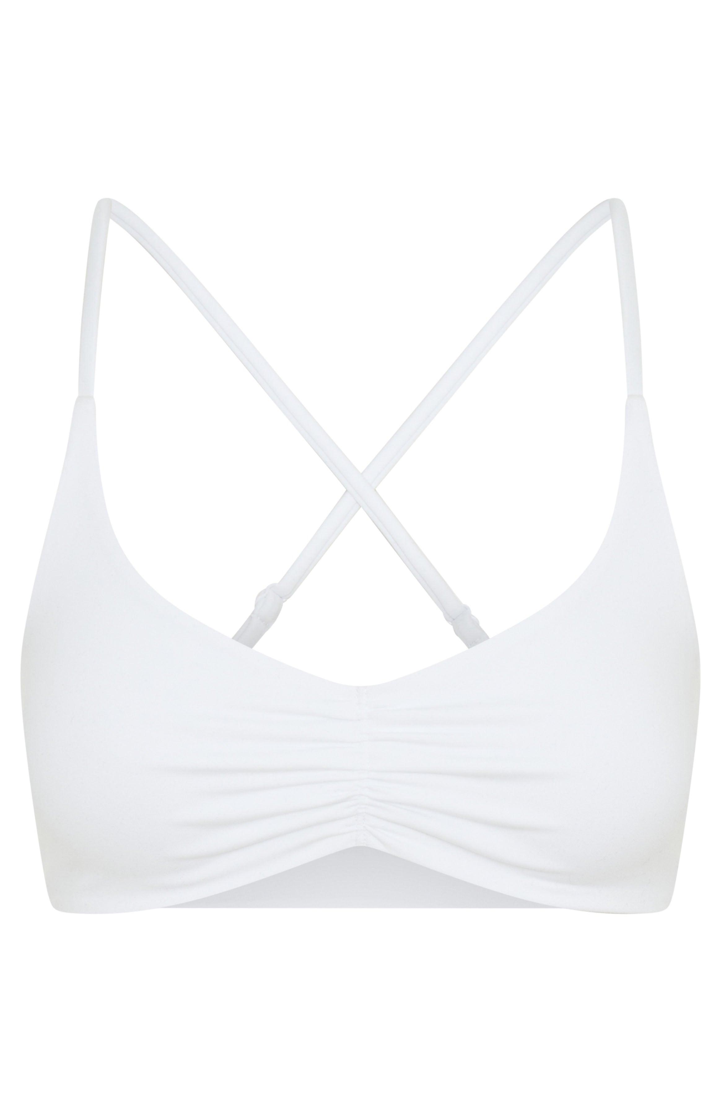 Fusion Sports Bra White