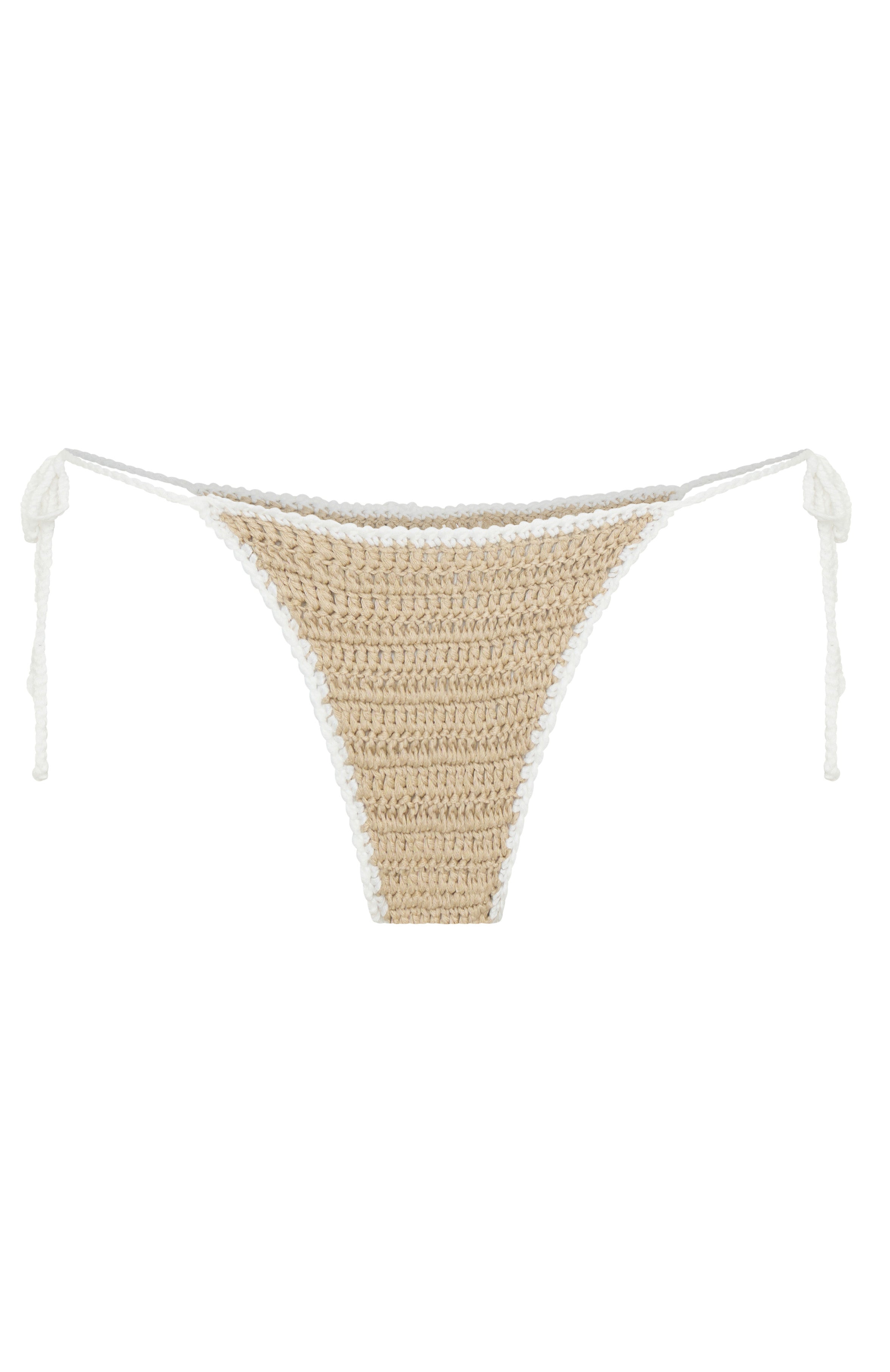 Marigold Crochet Bikini Bottoms Sand